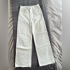 Zara White Jeans